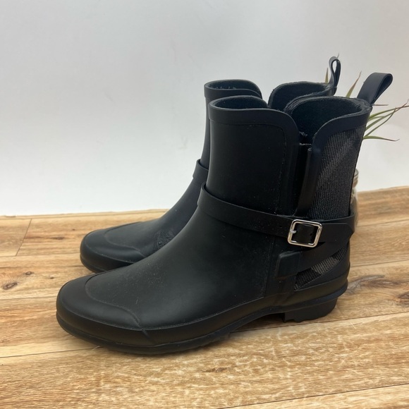 Burberry Riddlestone Rain Boot sz 6 - Picture 3 of 13